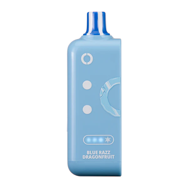 Blue Razz Dragonfruit Off Stamp X-CUBE Ice Cube 25K Pod - Black Coral